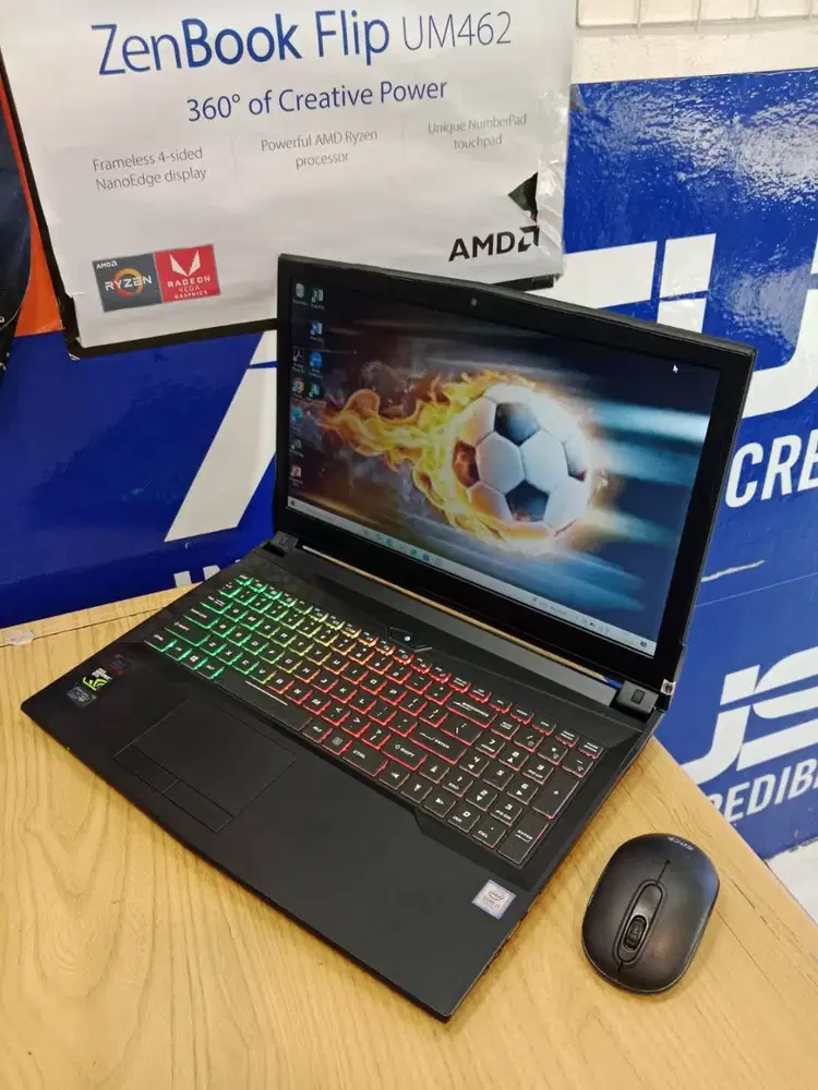 PROMO LAPTOP GAMING AFTERSHOCK NH850HJ1 CORE i7 RAM 16GB SSD 128GB