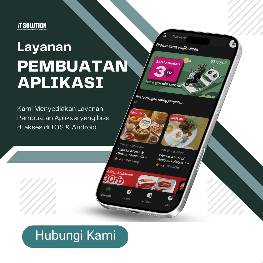 Layanan Pembuatan Aplikasi Profesional & Premium