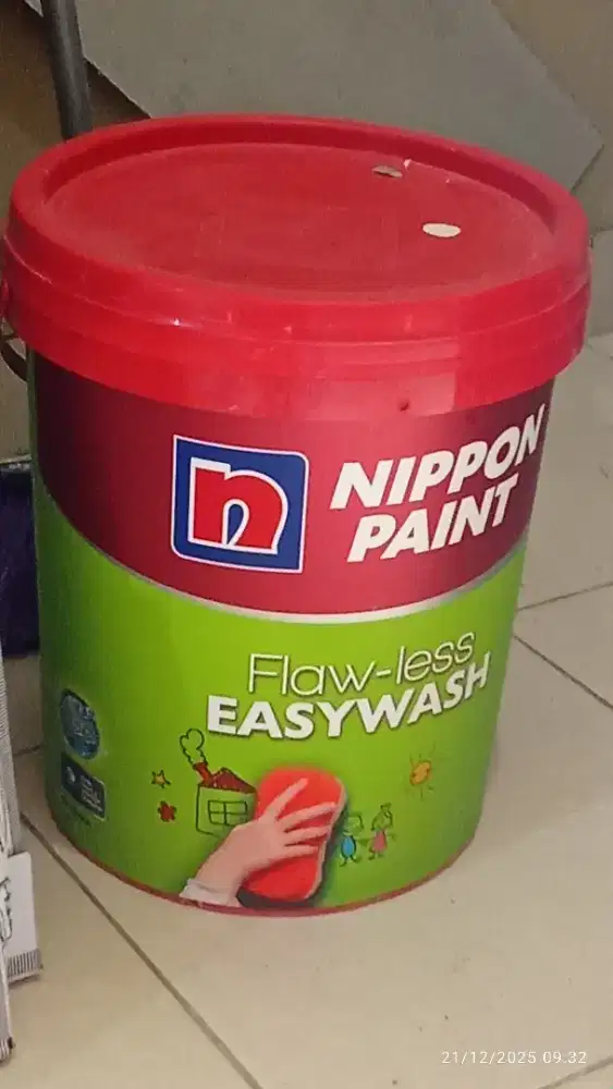 edisi salah beli warna nippon cat warna putih masih baru