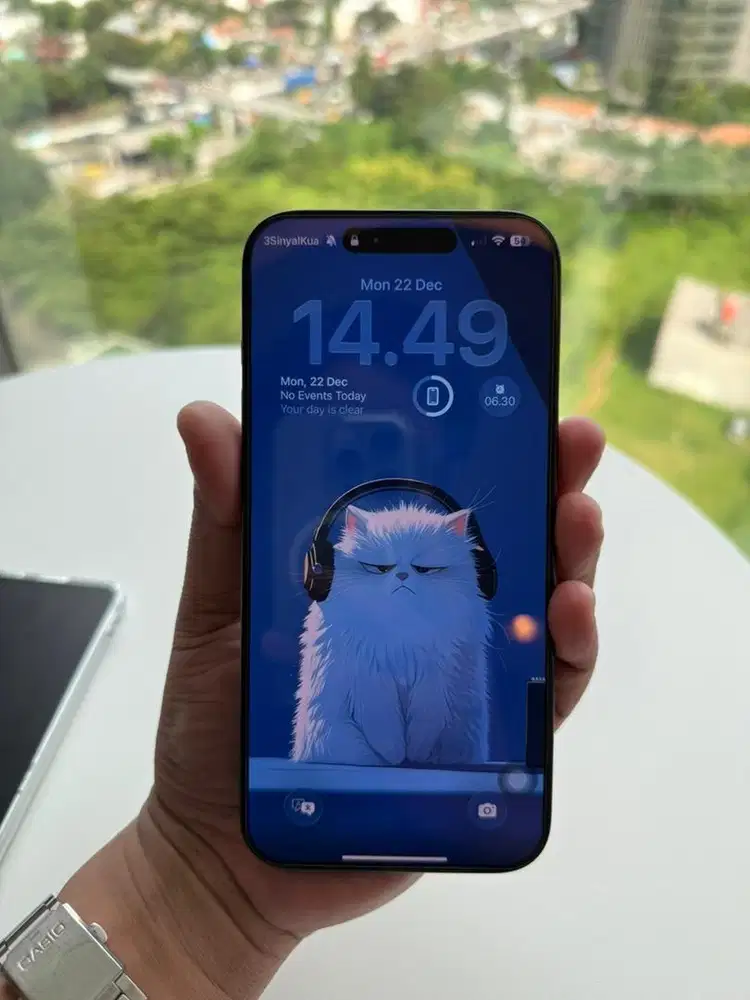 iPhone 16 Pro Max 256 GB Digimap Black Fullset 100% Mulus