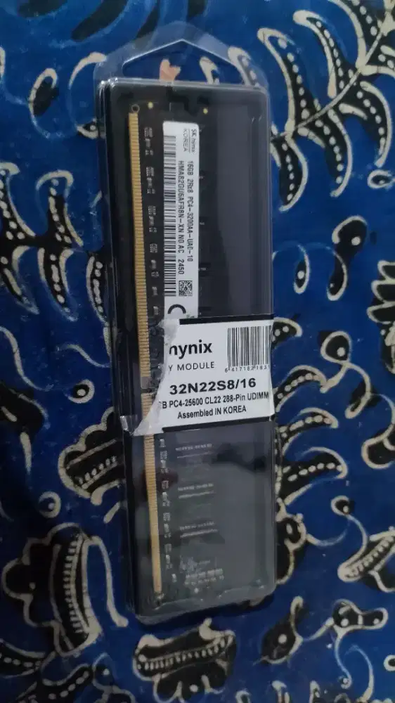 RAM DDR4 Sk Hynix 16gb 3200 mhz