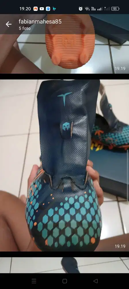 Sepatu bola mills second masih bagus(nego)