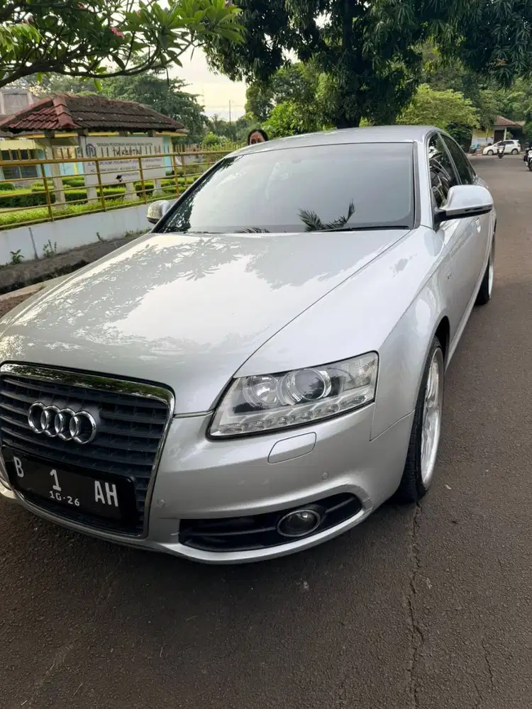 Audi A6 2.0 Tsi Sline 2011 Silver 2012 2010 Mobkas dijual Cepet Bu