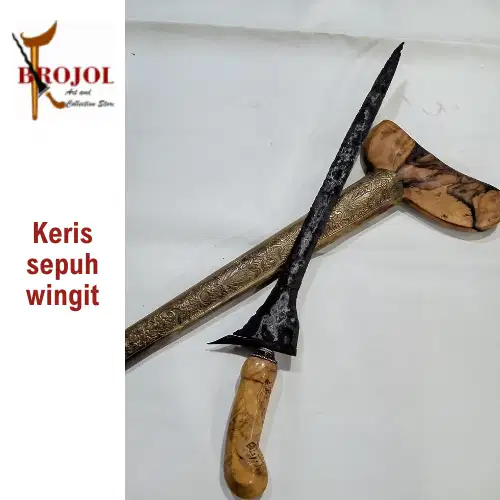 Keris sepuh Tilam Upih pamor Wahyu Tumurun era Tuban Majapahit
