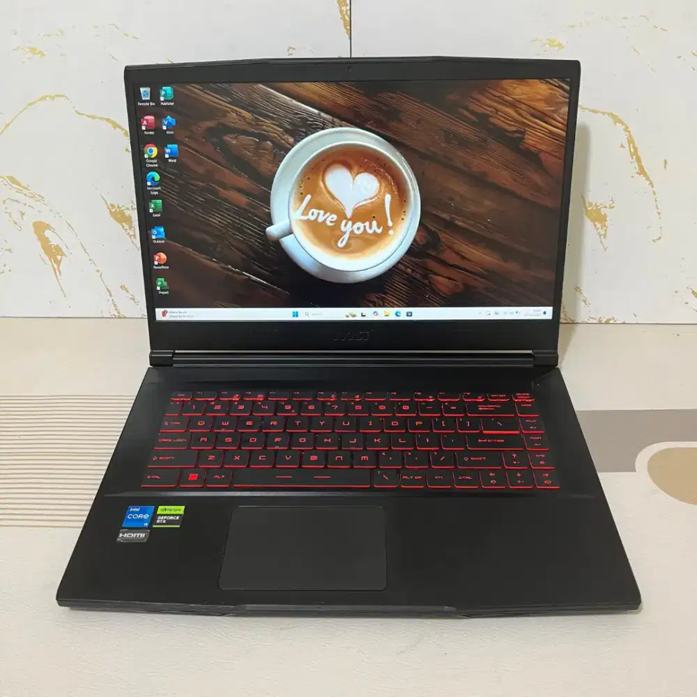Laptop Gaming MSI Thin GF63 12UCX (Tahun 2023)
