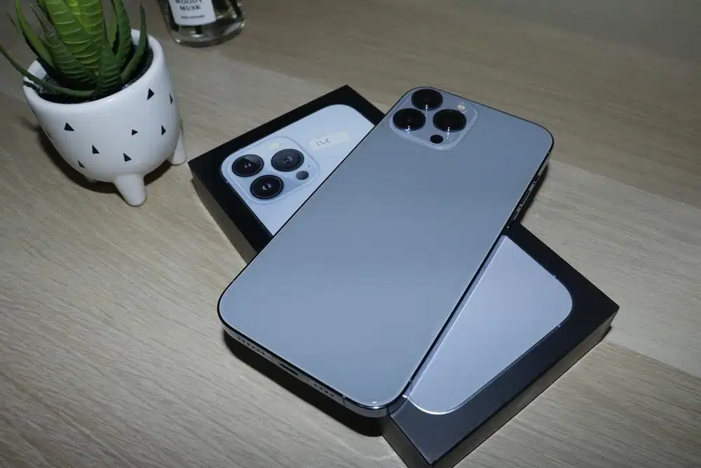 Jual iPhone 13 Pro Max 128GB Sierra Blue