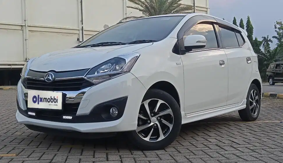 TDP 5,JT Daihatsu Ayla 1.2 R Bensin-MT Putih 2017