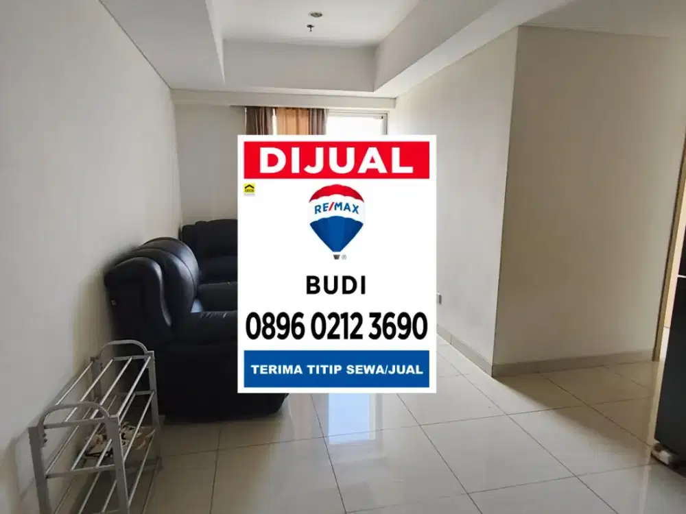 Dijual apartemen Sedayu City Kelapa Gading LB 83 m2 3 KT lantai GF 1 unit only termurah