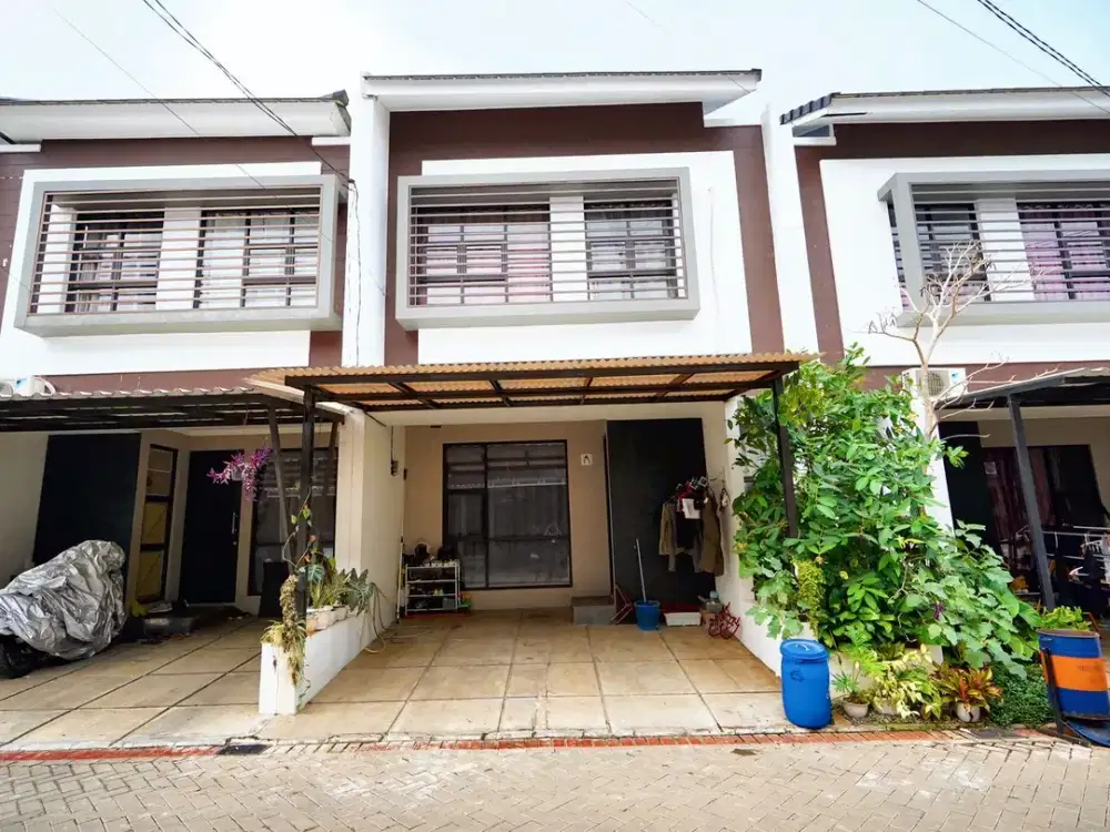 Rumah Cantik 2 Lt Siap KPR 11 Mnt ke Paradise Walk Serpong J-19066