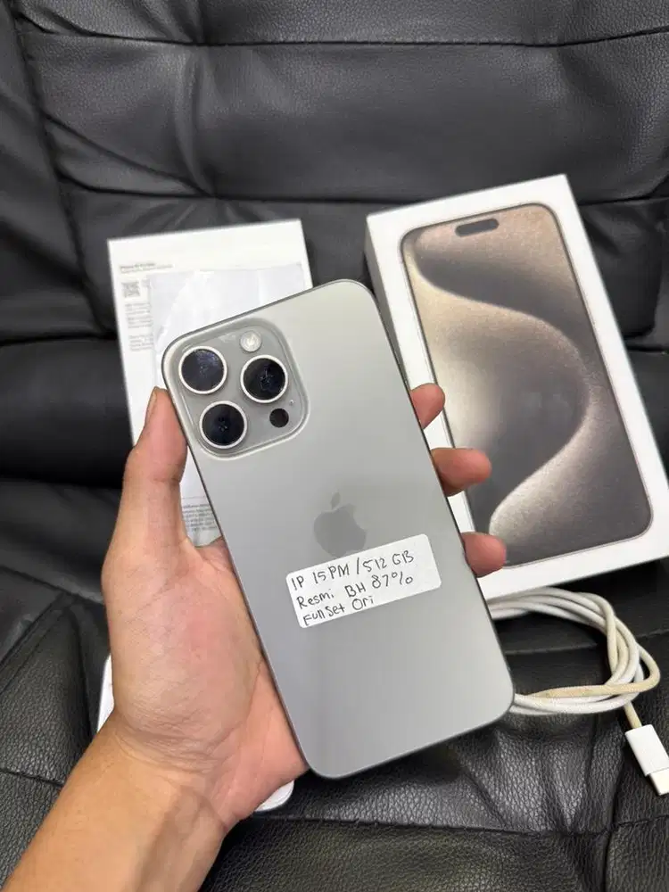 iPhone 15 ProMax 512GB ibox