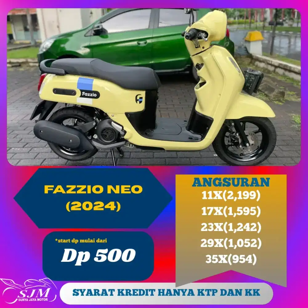 YAMAHA FAZZIO NEO 2024 MESIN HALUS
