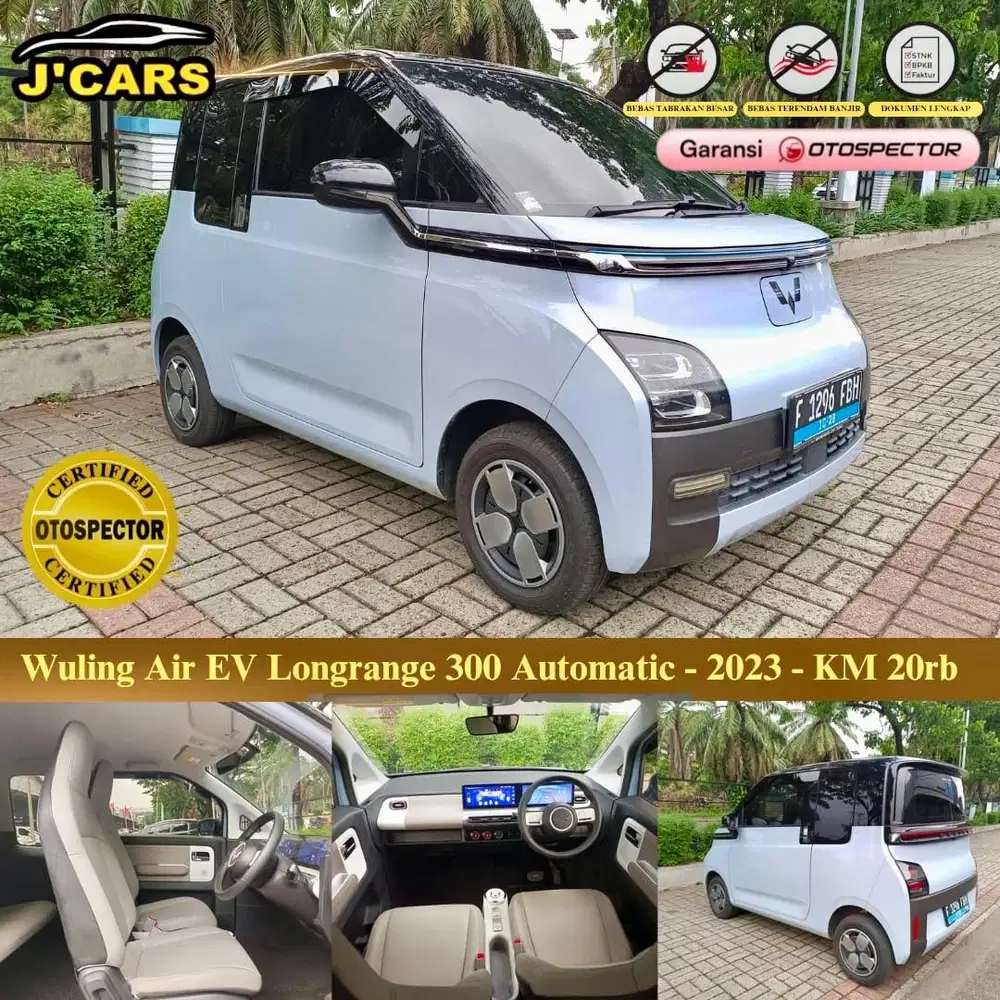 [KM 21k] Wuling AirEv LongRange Twotone 2023 Murah Ringan