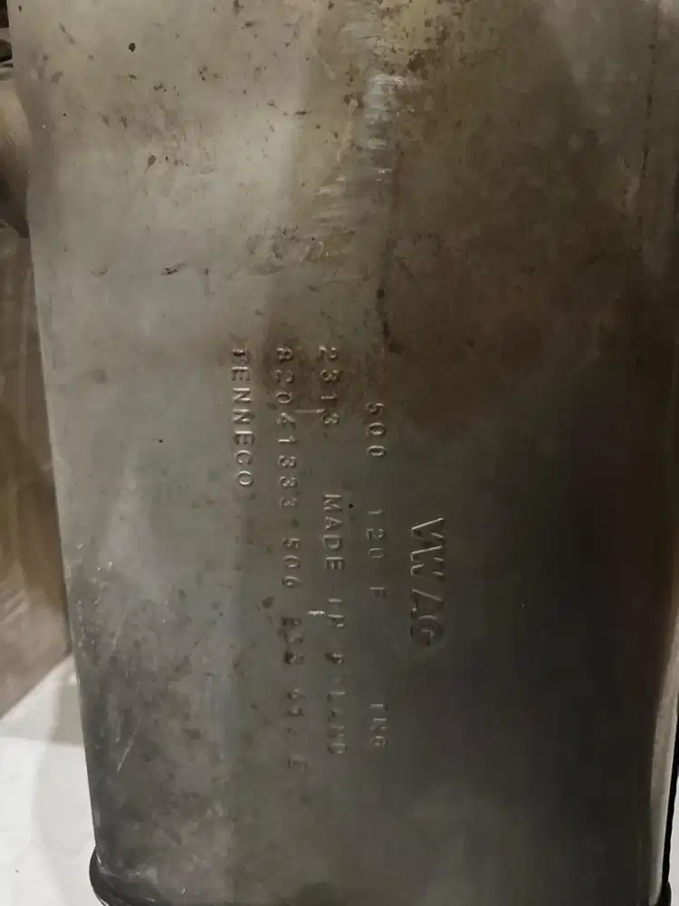 Knalpot original vw golf mk7