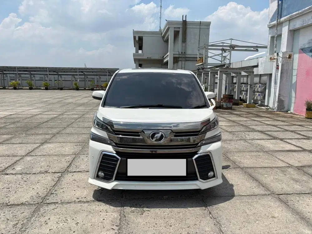 ‼️TERMURAH‼️Toyota Vellfire 2.5 Z CBU sunroof Putih 2015