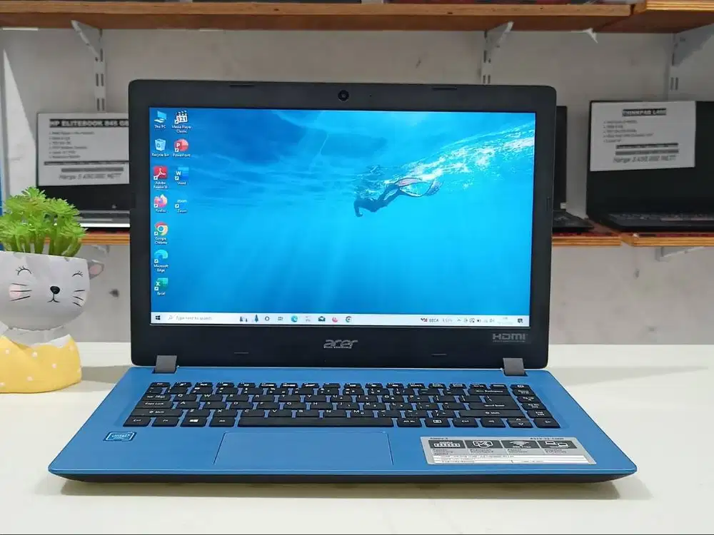 Laptop bekas Acer Aspire A314-32,  Intel Celeron N4120, Ram 4 GB