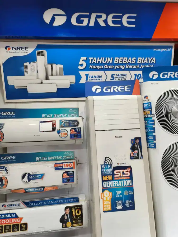 PROMO AC GREE BISA KREDIT SYARAT KTP CICILAN MULAI 400RIBUAN PERBULAN