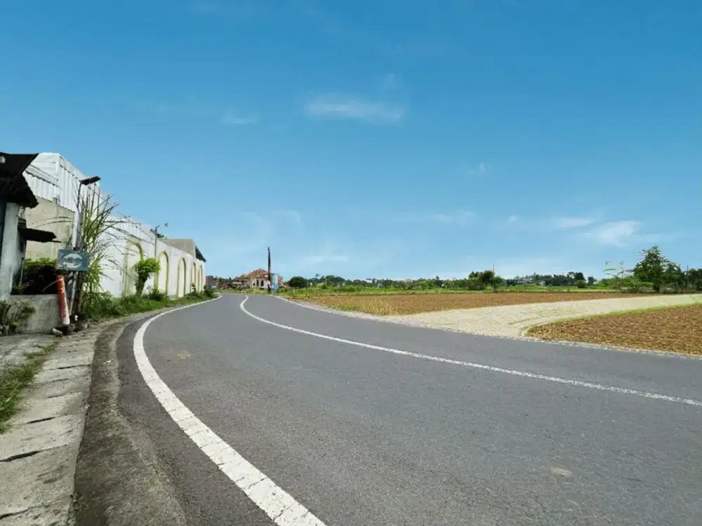 Tanah Jogja Tepi Jalan Raya, Dekat Maloboro Jogja