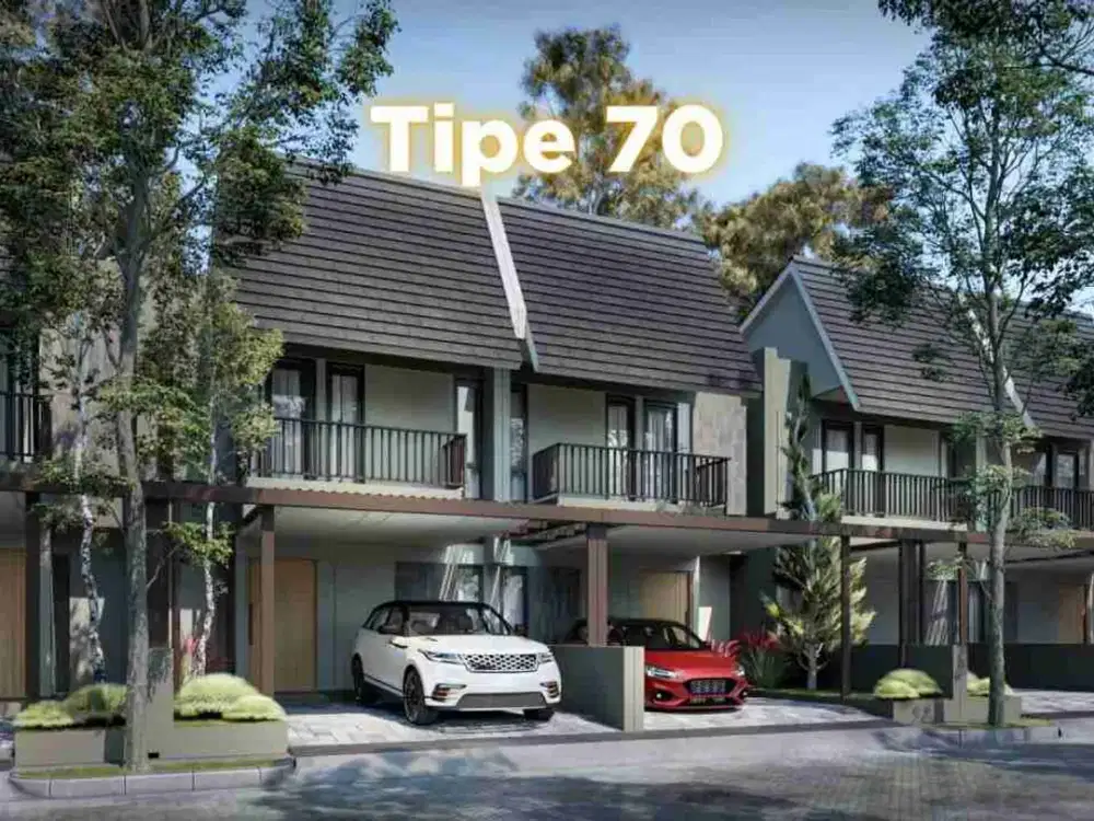 Dijual Rumah rasa Villa 2 lantai di Lembang dekat Dusun Bambu dan Lembang park zoo