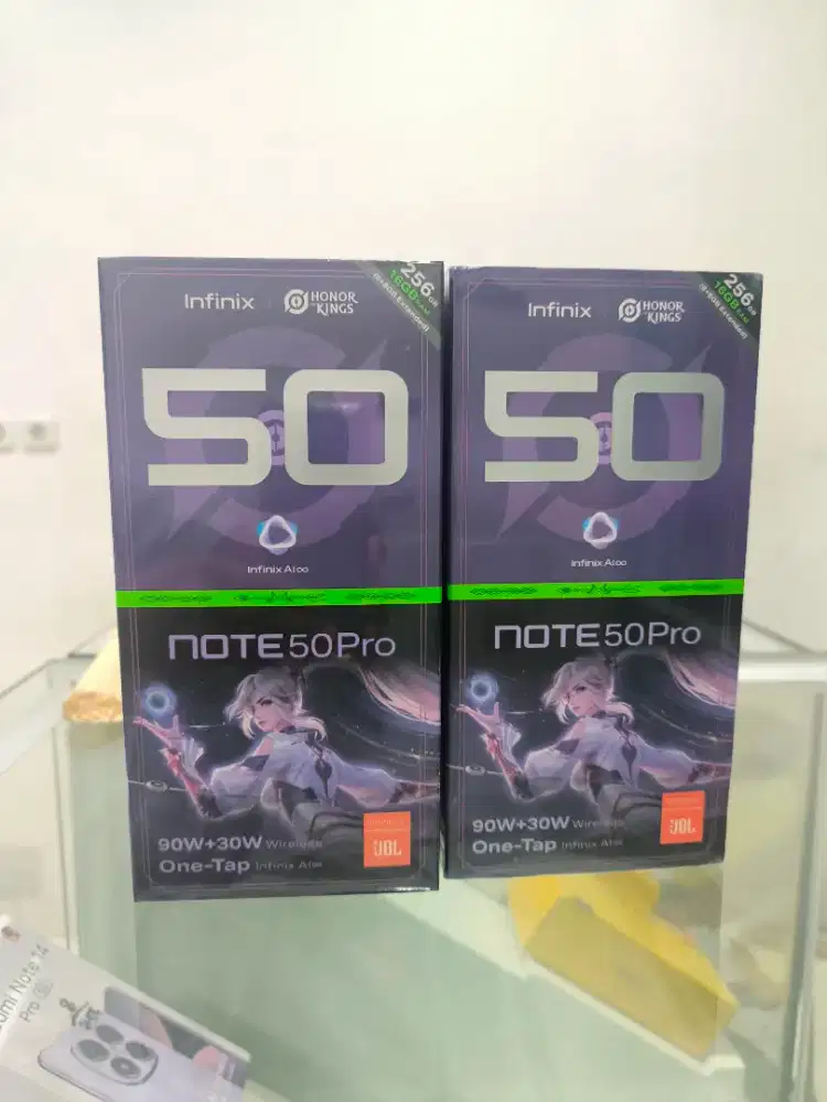 infinix note 50 pro ram 8/256 baru segel