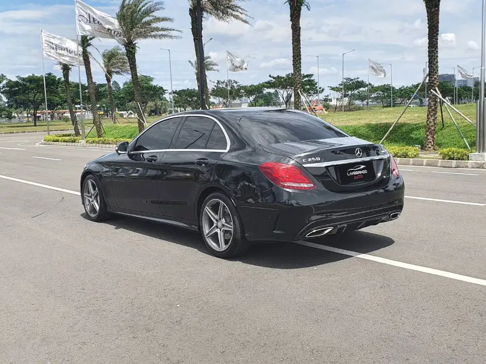MERCEDES BENZ C250 AMG 2014 2015 HITAM METALIK PANORAMIC SUNROOF