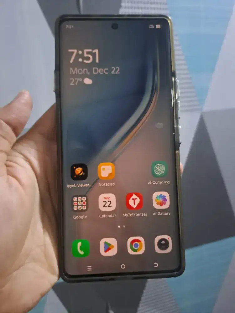 Nego Tecno Camon 40 Pro 5G bekas sebulan pakai