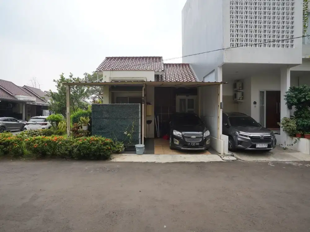 Rumah Hook 1 Lantai SHM Dekat Gerbang Tol Pamulang Hadap Timur J-21149