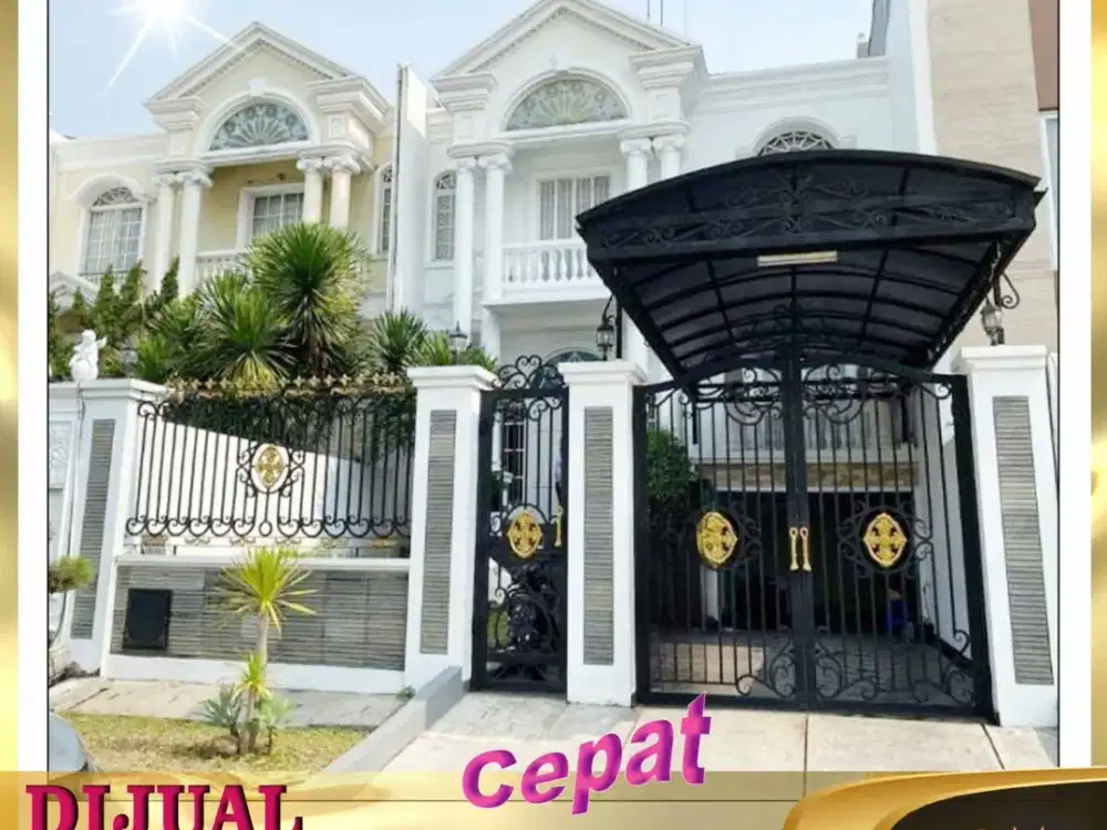 DIJUAL RUMAH MURAH 2.5 LANTAI DI PANTAI INDAH KAPUK PENJARINGAN JAKARTA BARAT