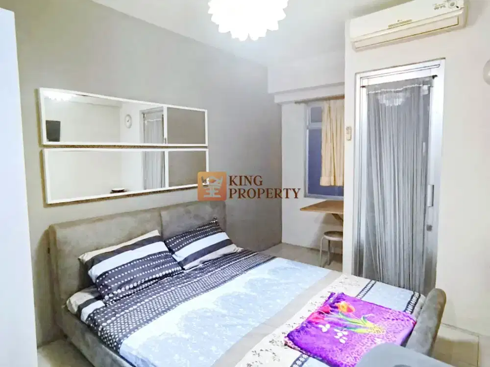 Tinggal Bawa Koper! Studio Minimalis View Pool, Selangkah ke Baywalk Mall Pluit Green Bay Pluit Greenbay