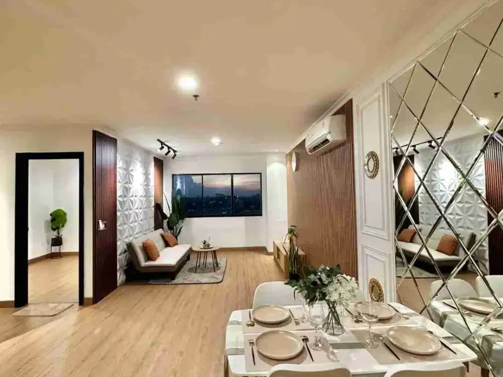 Apartemen SHM 2 Kamar Dibawah NJOP Luas 81m Full Furnish Siap Huni