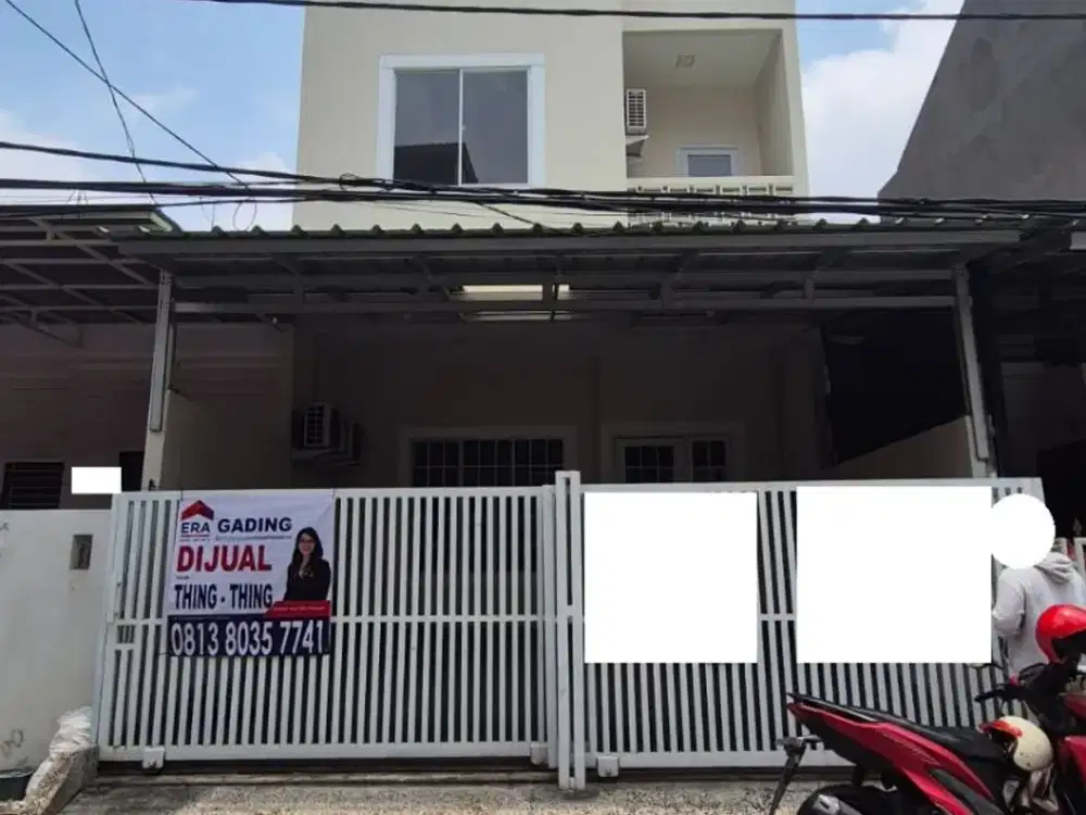 Ss.2350- Murah !! Dijual Rumah Minimalis 6x15 Siap Huni di Kelapa Hybrida Hadap Selatan