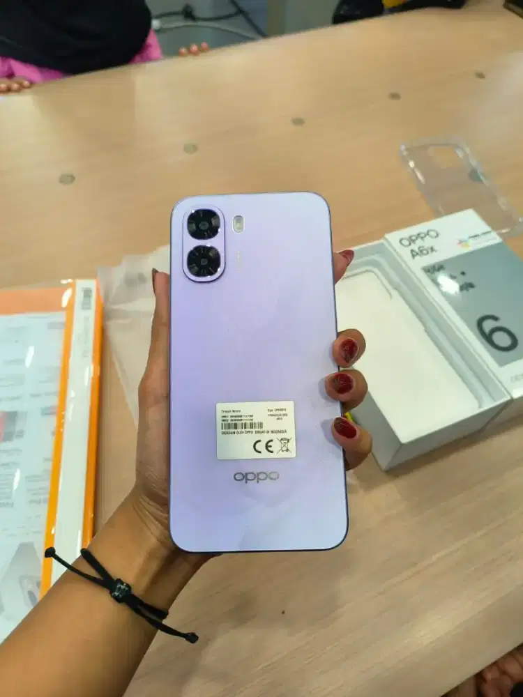 OPPO A6x 6/128 New Series Bergaransi Resmi Siap Antar Free Ongkir