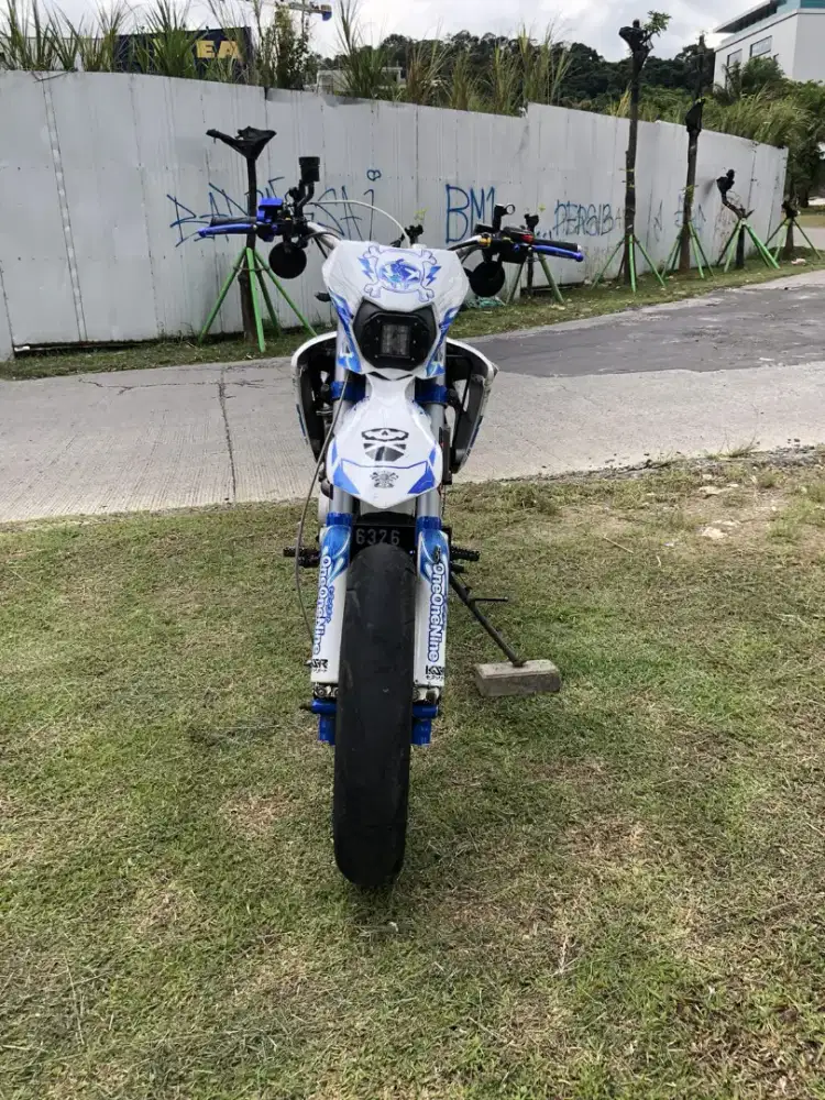 sok maharin KLX Gordon basic Vixion tahun 2012 SS komplit