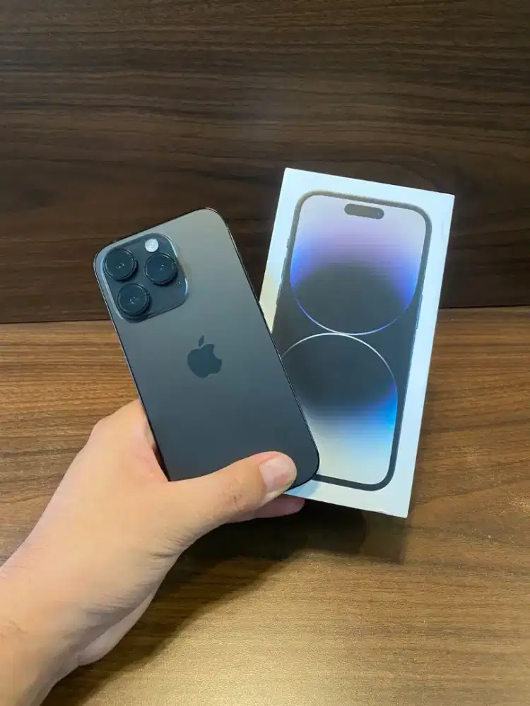 iPhone 14 PRO 256GB SPACE BLACK RESMI IBOX PA/A FULL ORIAN