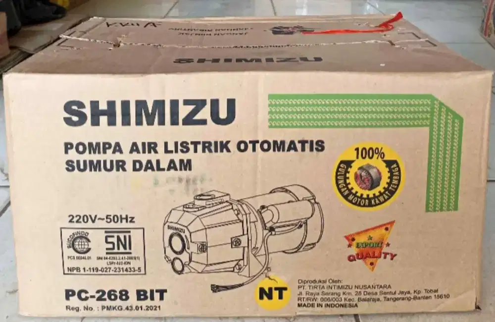 Jet Pump Shimizu PC 268 Bit