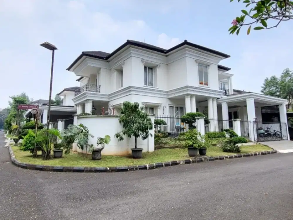 Dijual Rumah Rumah Hoek  Mewah Cantik Luas 437m2 Di Menteng Bintaro Sektor 7