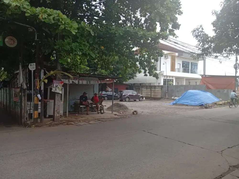 Tanah datar luas 2190 m2 siap guna strategis di Jatiranggon Jatisampurna Bekasi