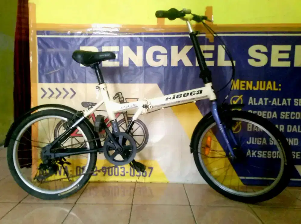 Sepedah lipat ukuran 20