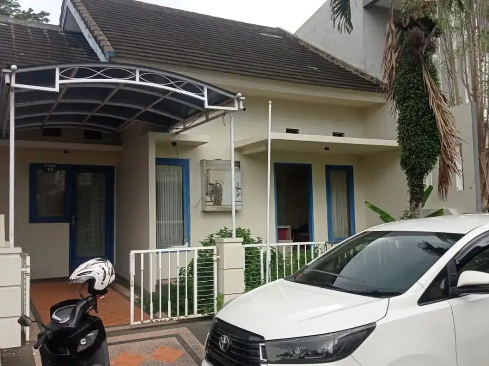 Termurah rumah Permata Jingga siap huni ada sisa tanah belakang
