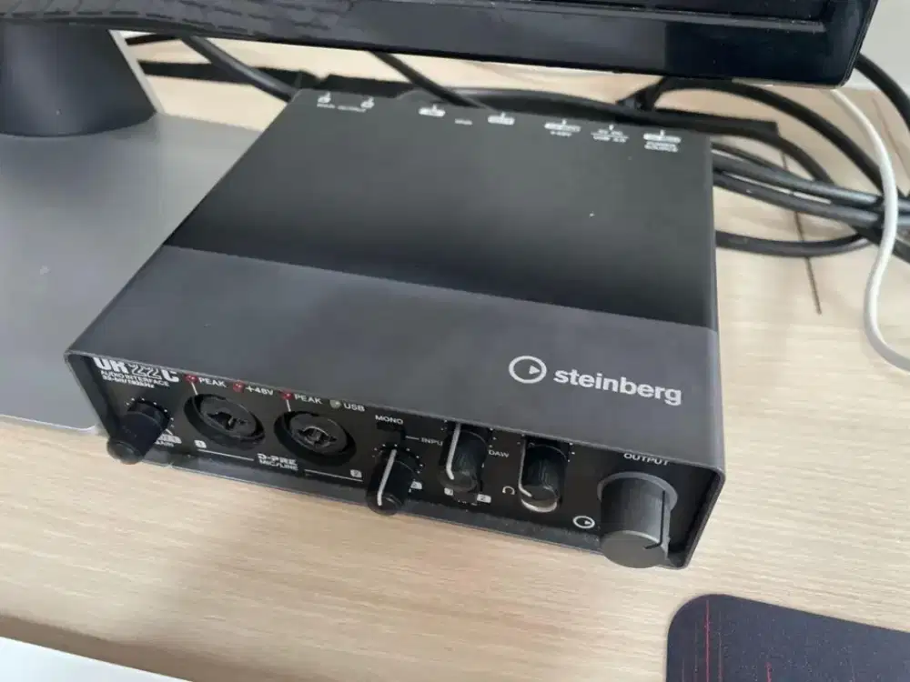 audio interface Steinberg UR22C soundcars recording recorder USB