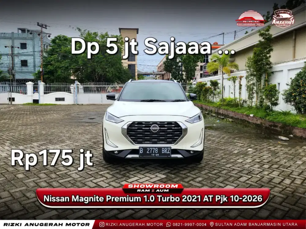 Dp 5jt Nissan Magnite Premium 1.0 Turbo CVT 2021 Automatic Pjk 10-2026