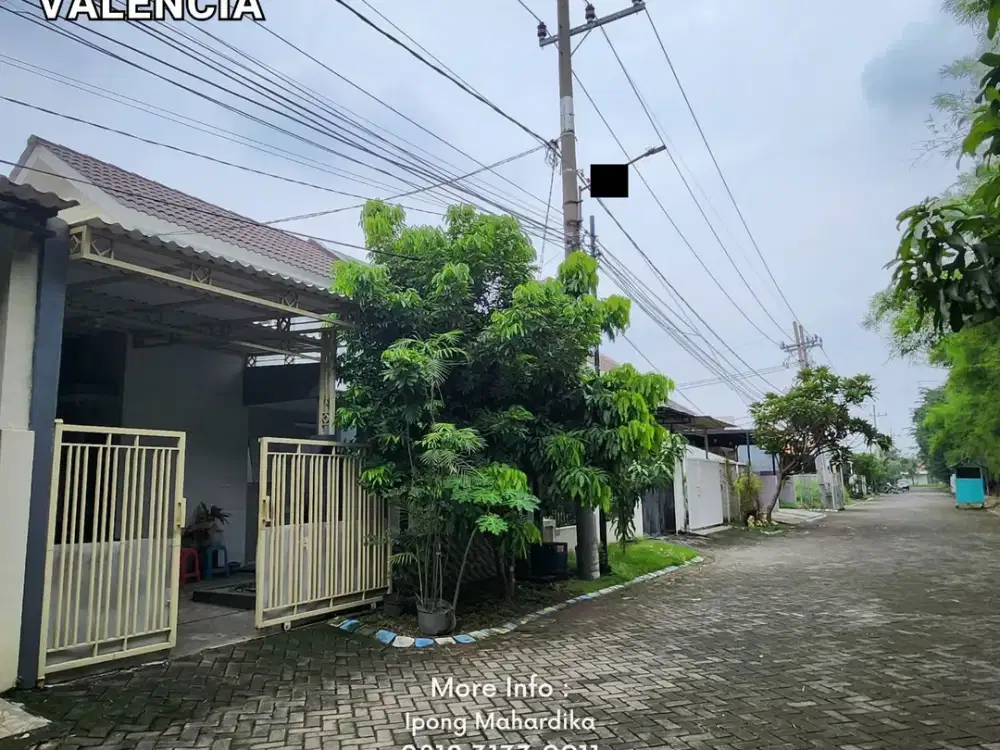 Rumah Dijual di Valencia Puri Surya Jaya Gedangan SHM ON HAND