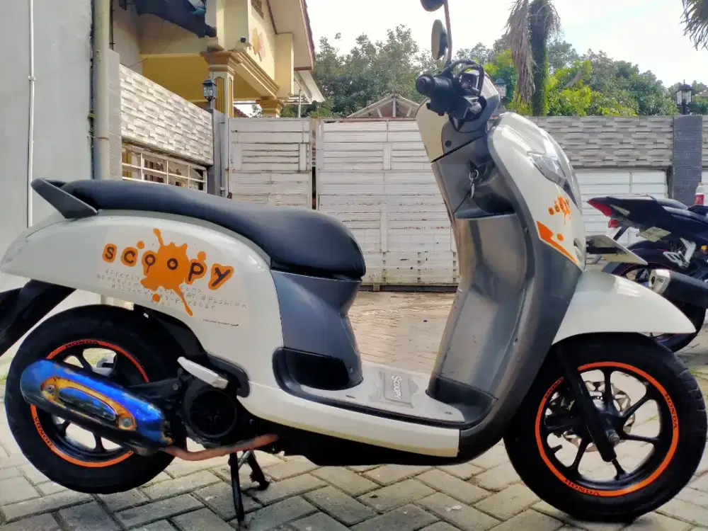 Scoopy donat lengkap motor sehat walafiat keterangan detail dibawah