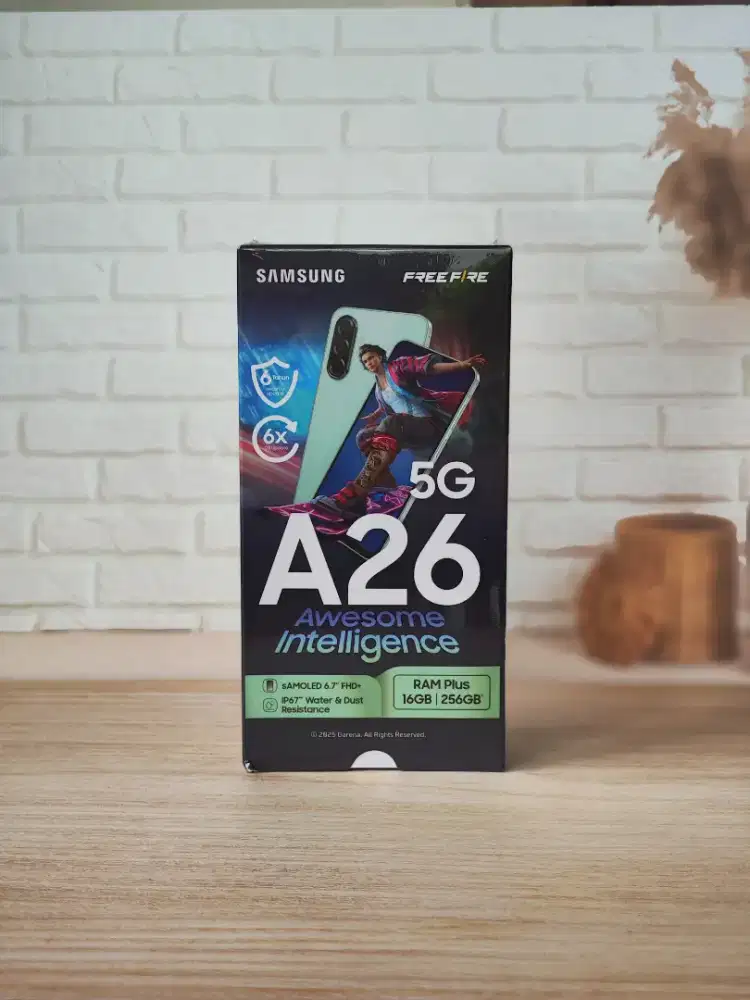 Galaxy A26 5G 8/256 baru segel dus garansi 1th