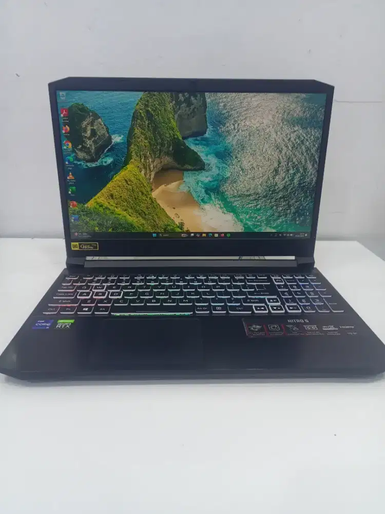 Acer nitro 5 AN515-57 Core i9-11900H ram 32 GB SSD 2 TB vga 6 gb