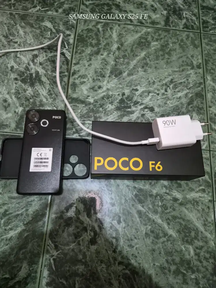 POCO F6 12+12/512GB,FULLSET MULUS TANPA MINUS,NEGO.