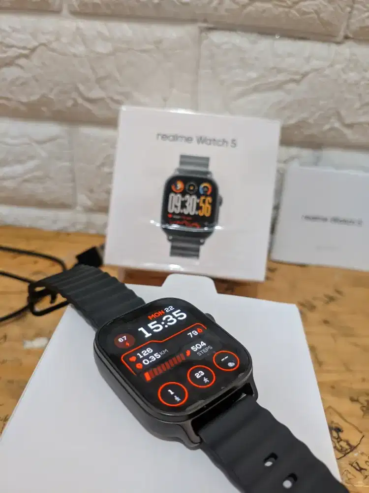 Smartwatch Realme Watch 5 Titanium Black (Masih 99,9% baru)