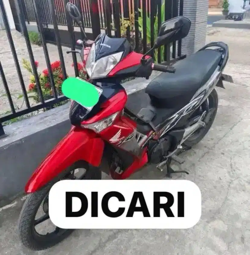 Di Cari Supra X 125 Double Disk DD Tahun 2009 Ke Atas Supra X 2011