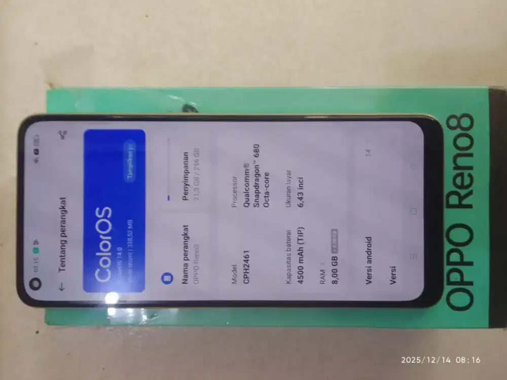 Oppo reno 8, renno 13F, Vivo V40 lite