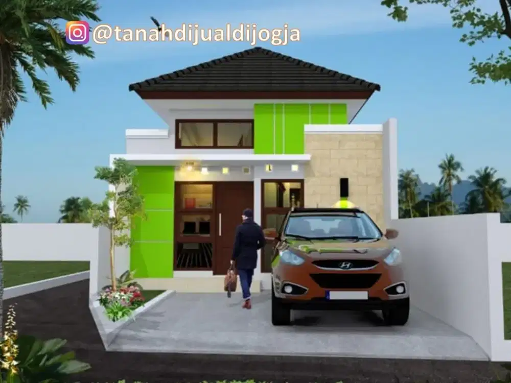 Rumah dekat Kampus ISI di Sumberagung Jetis Bantul Proses Bangun