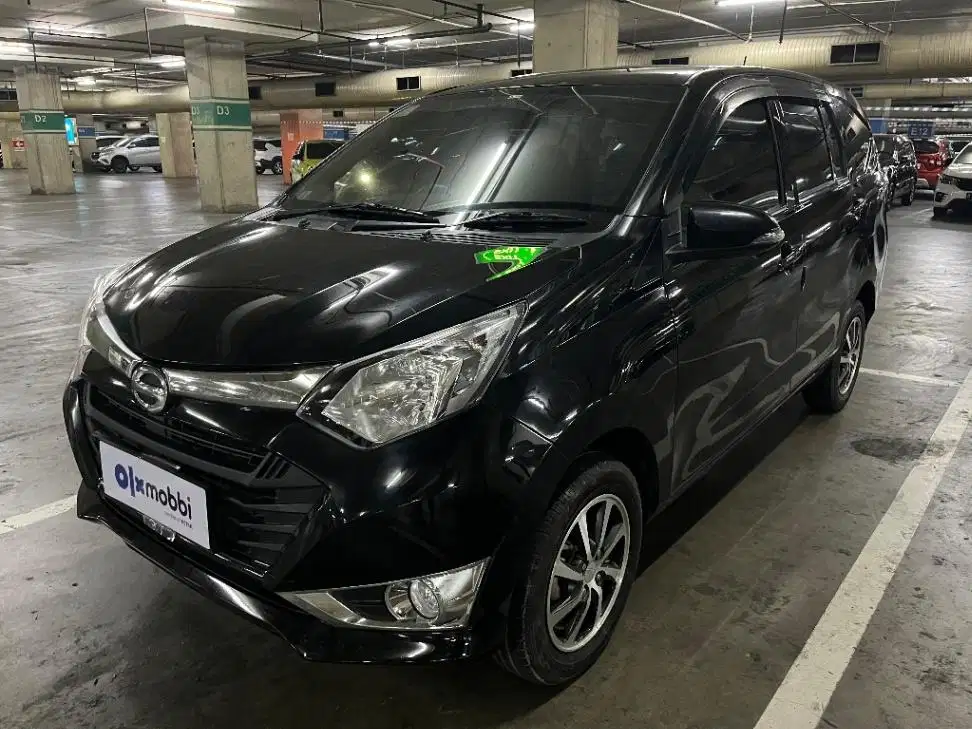 TDP 6,JT Daihatsu Sigra 1.2 R Bensin-MT Hitam 2019